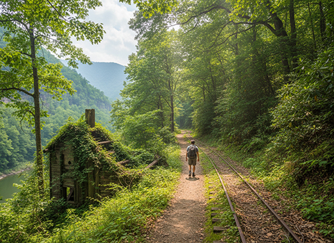 Kaymoor Miners Trail